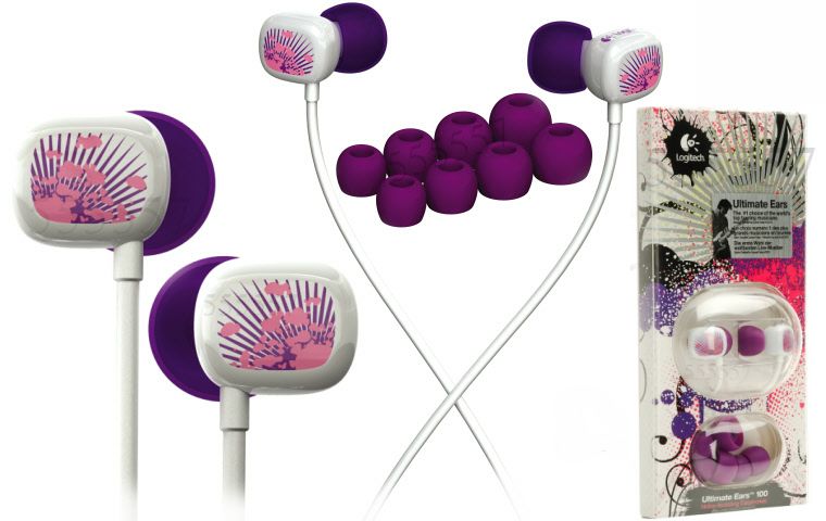 

Sluchawki Logitech Ultimate 100 Earphones Purpure