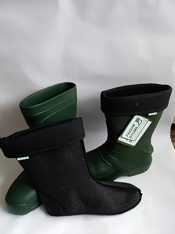 GUMOWCE KALOSZE PIANKOWE LEKKIE OCIEPLANE STOMIL47 Rozmiar 47