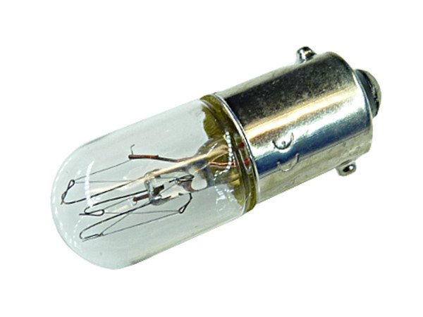 

żarówka całoszklana Ba9s do maszyn T4W 130V 2W Rs
