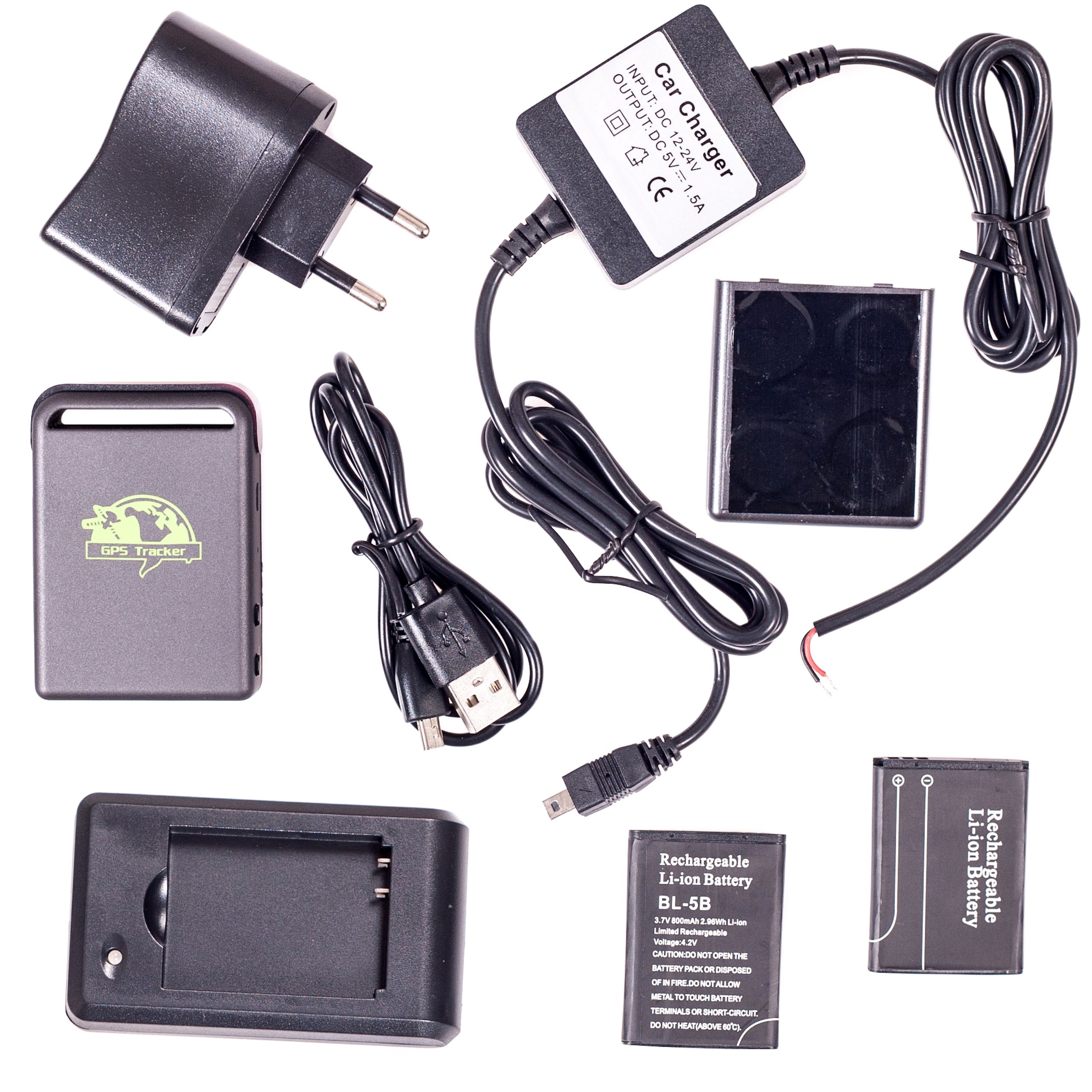 GPS TRACKER TK-106 ANTIFURTO AUTO LOCALIZZATORE SATELLITARE ANYWHERE