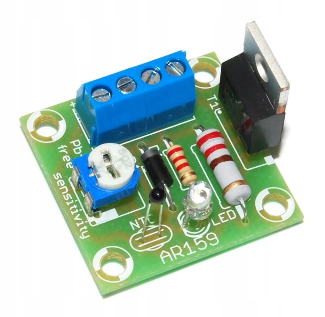 

AR159 Regulator obrotów wentylatora 12V 1.5A kit