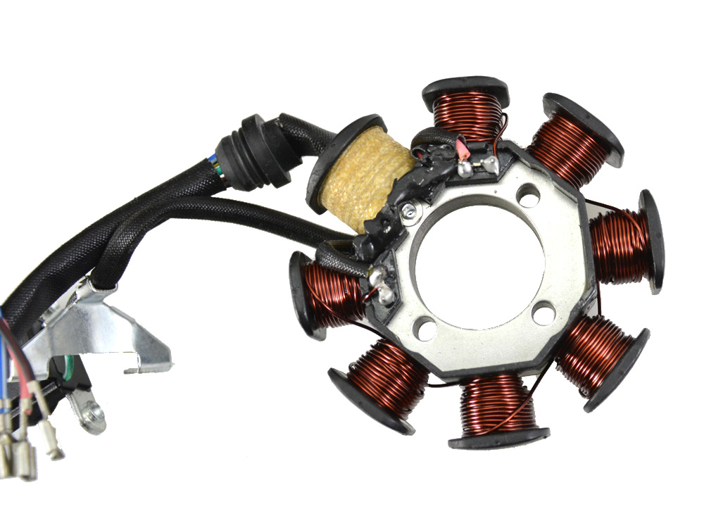 

Iskrownik, Zapłon Stator 8 Cewek Bashan 200 Atv