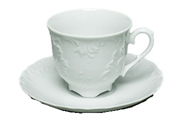 

Ćmielów Rococo 0001 Filiżanka 250 ML Spodek 15,7