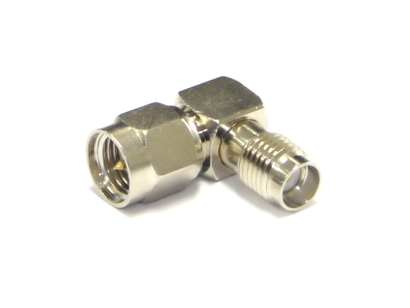 Wtyk Sma na gniazdo Sma przejście kątowe