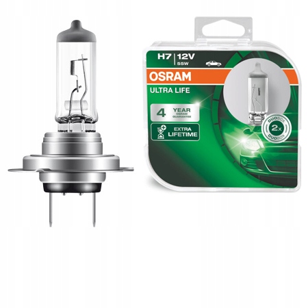 Żarówka Osram H7 Ultra Life 12V 55W 2 sztuki