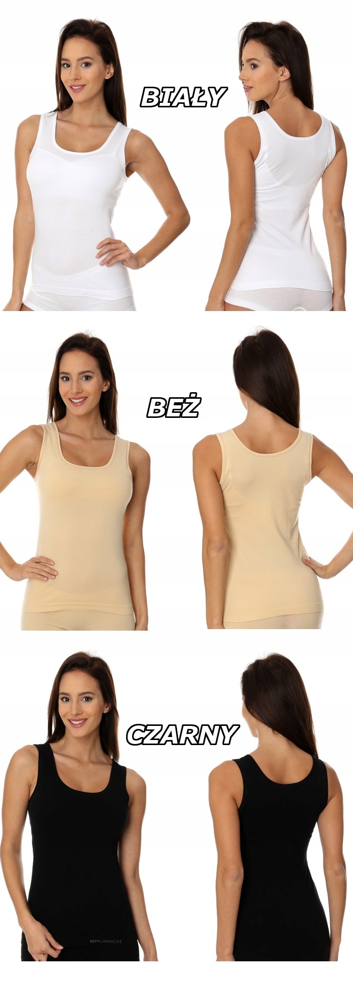 KOSZULKA DAMSKA BRUBECK ramiączko TA00510A r M Płeć kobieta