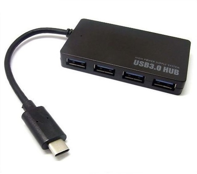 Adapter HUB WulkanCenPL 1392 USB 3.1 USB-C
