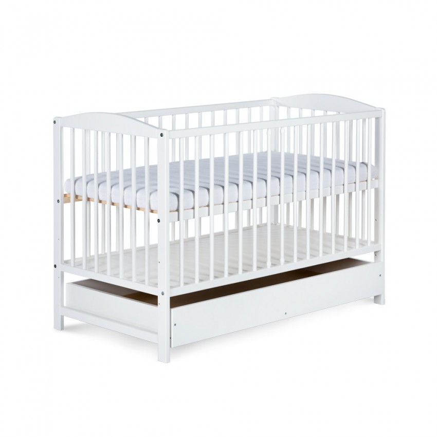 KLUPŚ Henry (Radek) biały+szuflada łóżeczko Opole