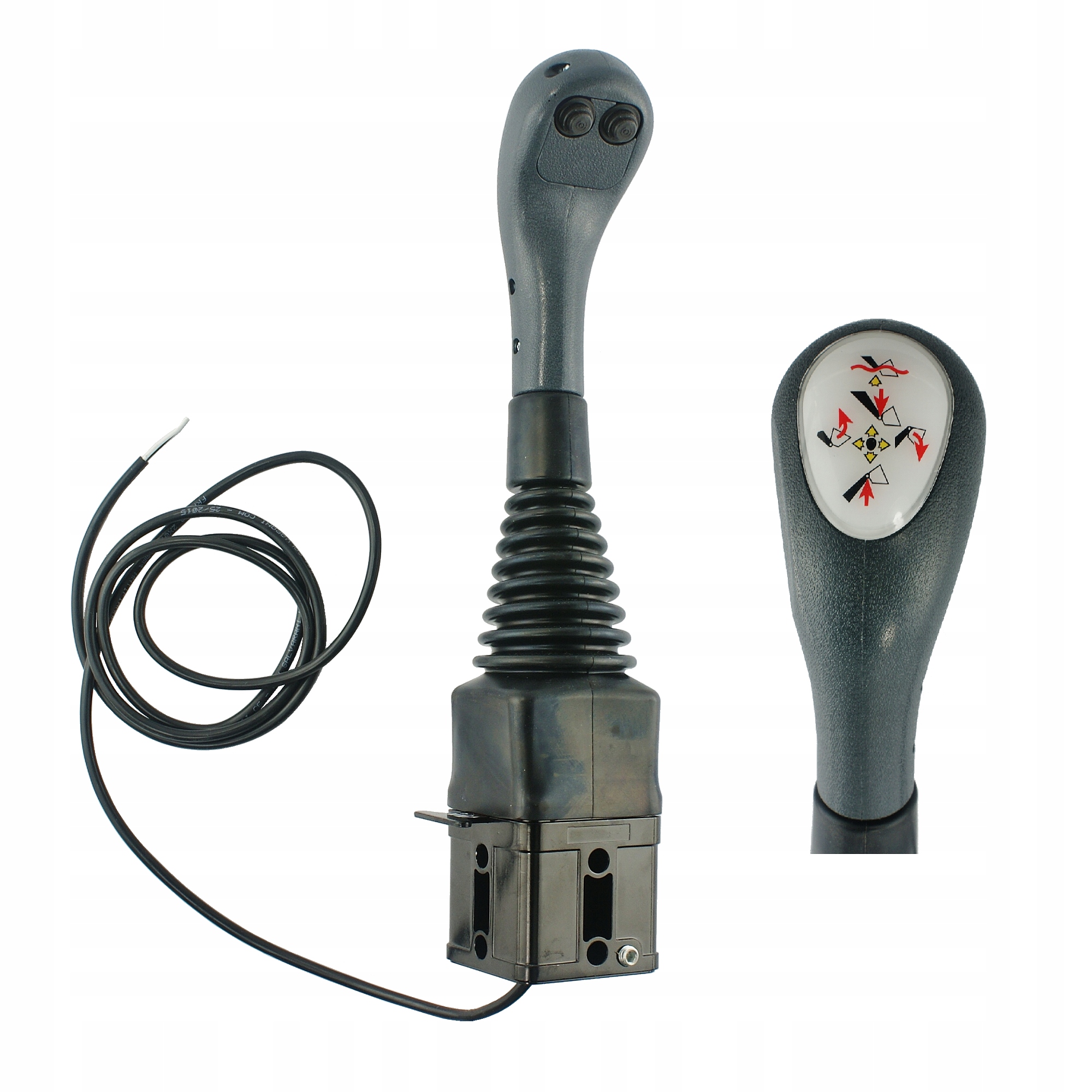 1.15.00.002 - ДЖОЙСТИК ДЖОЙСТИК ДЛЯ ШАРИКОВ ЭКСКАВАТОРА ТУР 2 КНОПКИ