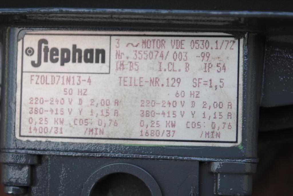 Motoreduktor kołnierzowy 0.25kw. 31obr./min.. Marka inny