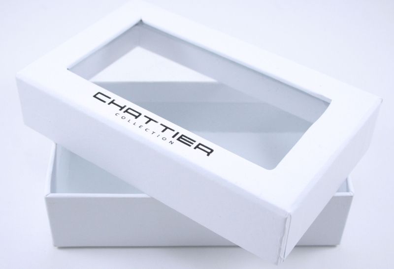 Stylowa mucha + poszetka Chattier Wzór dominujący inny wzór