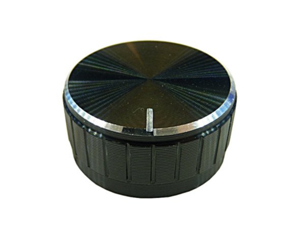 

Pokrętło gałka aluminiowa 30mm potencjometr czarna