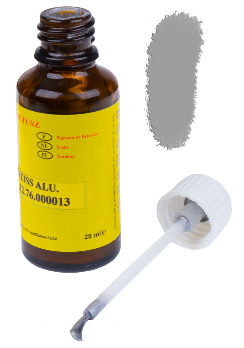 

Lakier do retuszu okien drzwi Ral 9006 szary 28ml