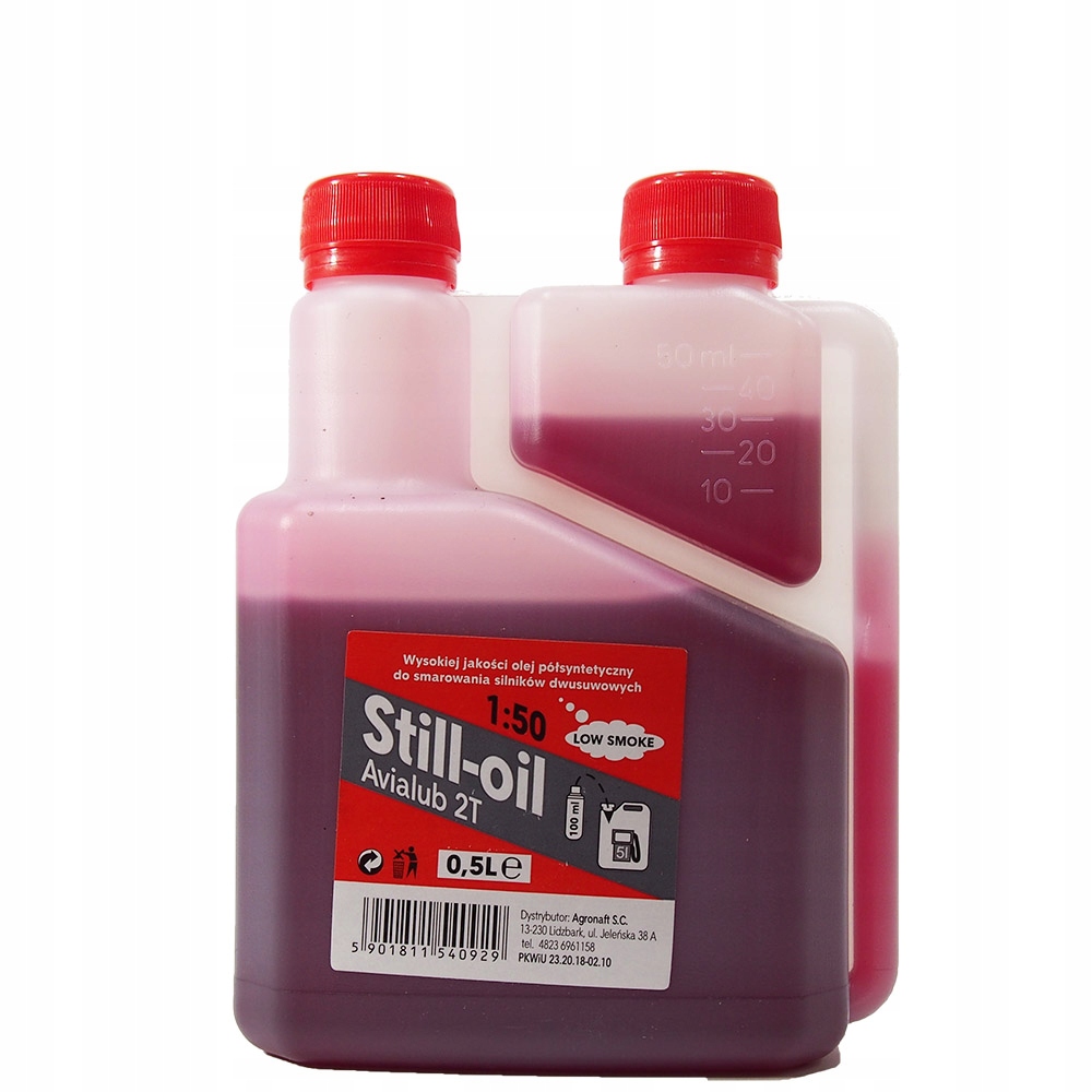 

Olej Do Mieszanki Paliwowej Do Pił 500ML Czerwony