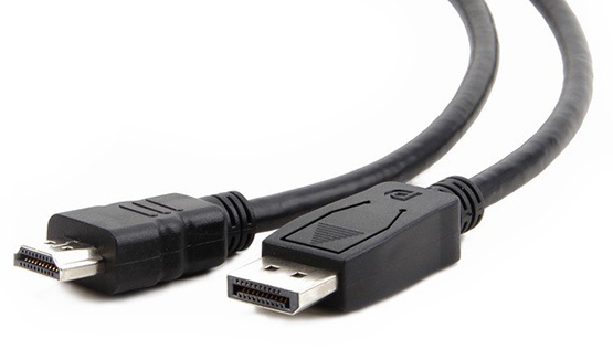 

Kabel 1m Display DisplayPort Dp M - Hdmi M czarny