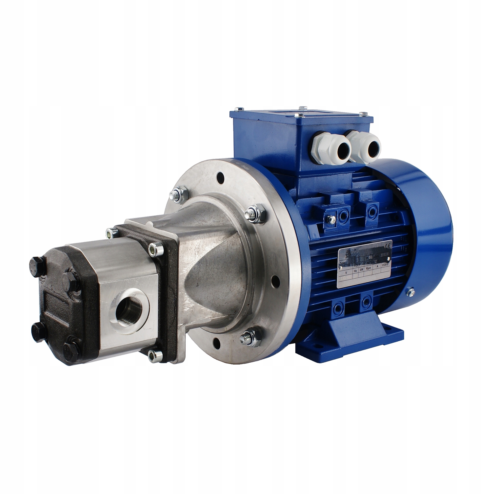 A1.40.50.307 - Насос 30л + мотор 380В 11кв 20МПА ГИДРОЛИДЕР