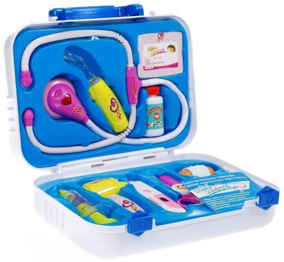 MAŁY LEKARZ ZESTAW LEKARSKI W WALIZCE DOKTOR Kod producenta 1603