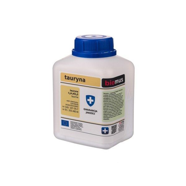 

Tauryna czysta 100% proszek bez domieszek 250g