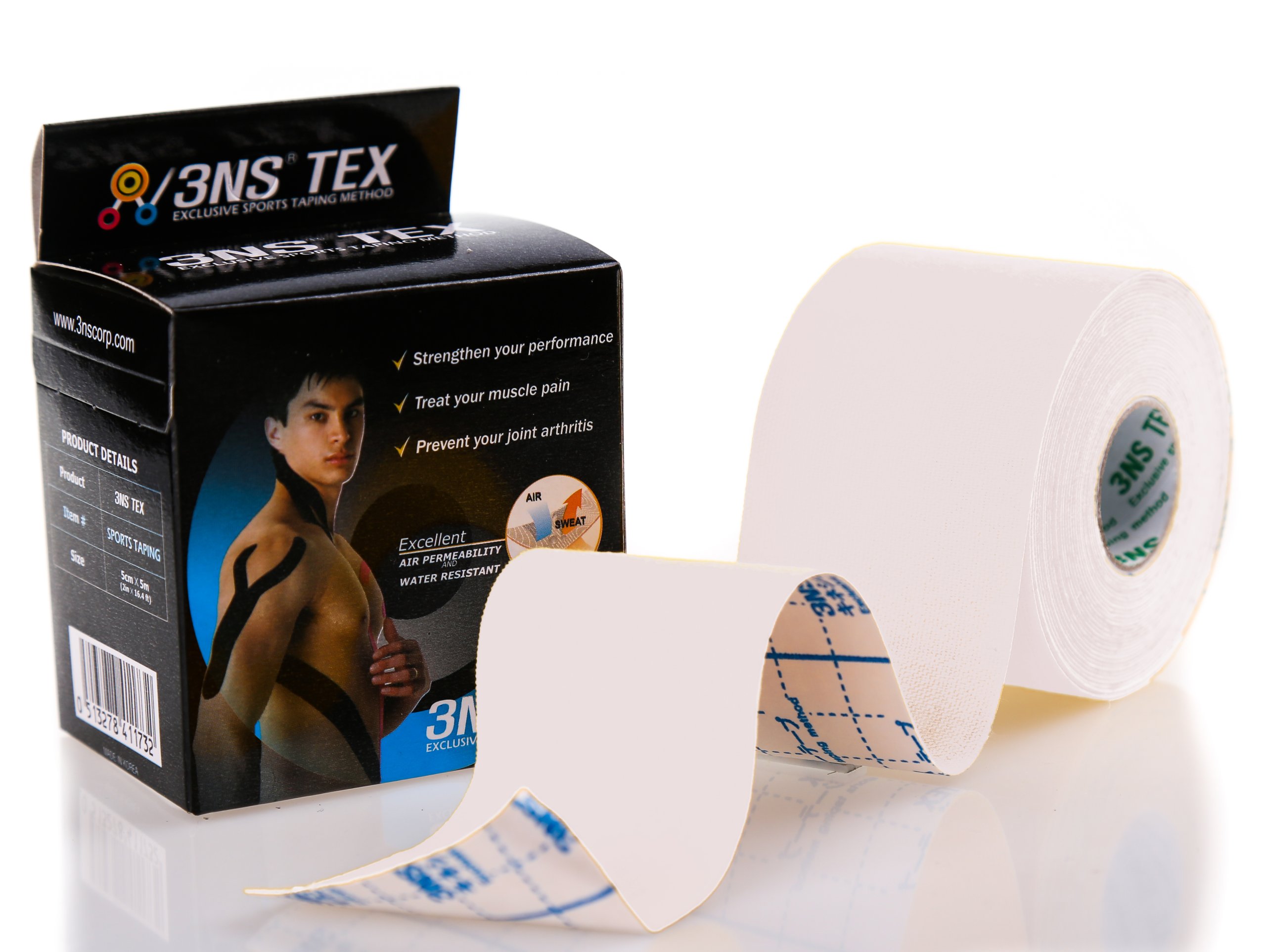 

3NS Tape Kinesiology taping kinesio biały