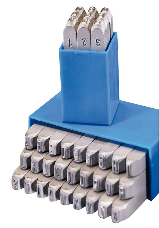 

Numerator Numeratory Komplet Litery Cyfry 15 mm