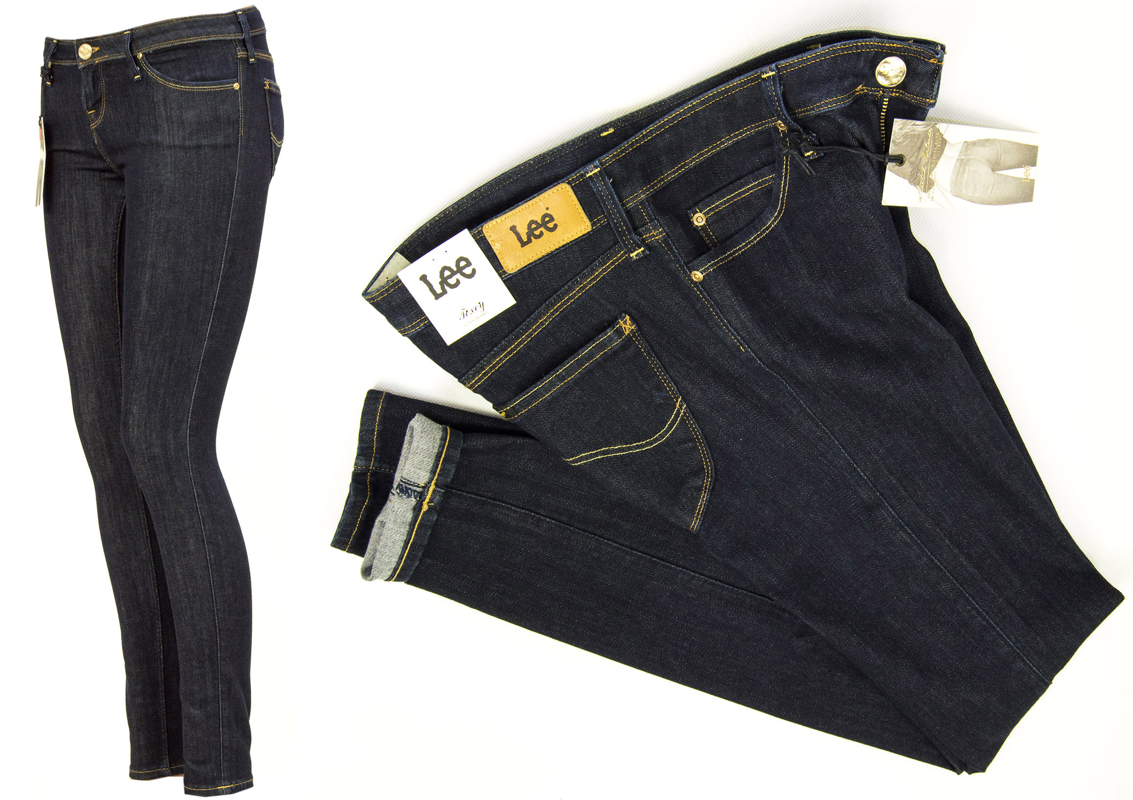 Lee Toxey Rinse džínové kalhoty Úzké Nohavice W25 L31 skinny