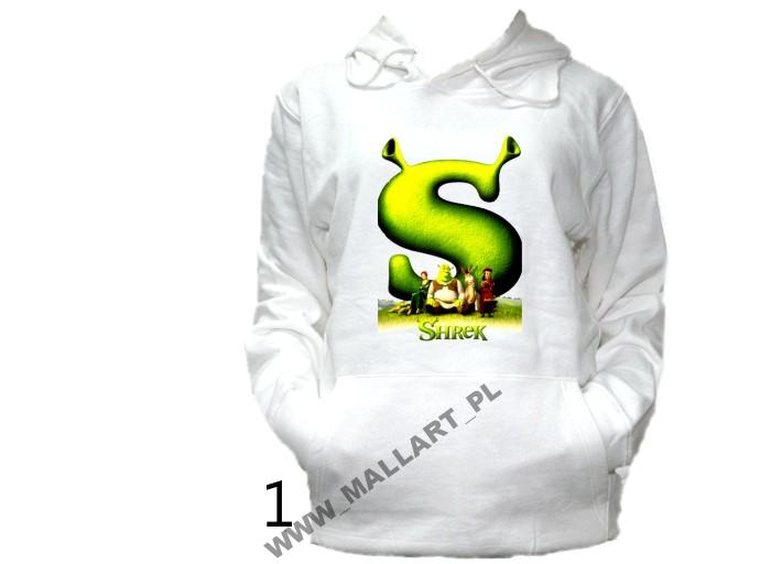 

Bluza Kaptur Shrek Fiona Kot W Butach Wzory