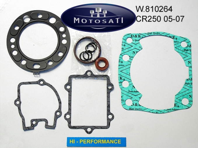 KOMPLET USZCZELEK SILNIKA HONDA CR 250 05-07 Producent inny