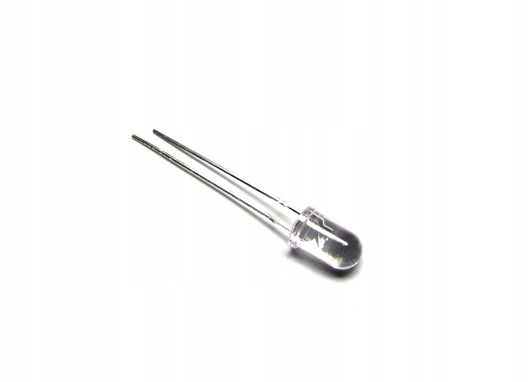 

5mm Led niebieska clear (10 sztuk)