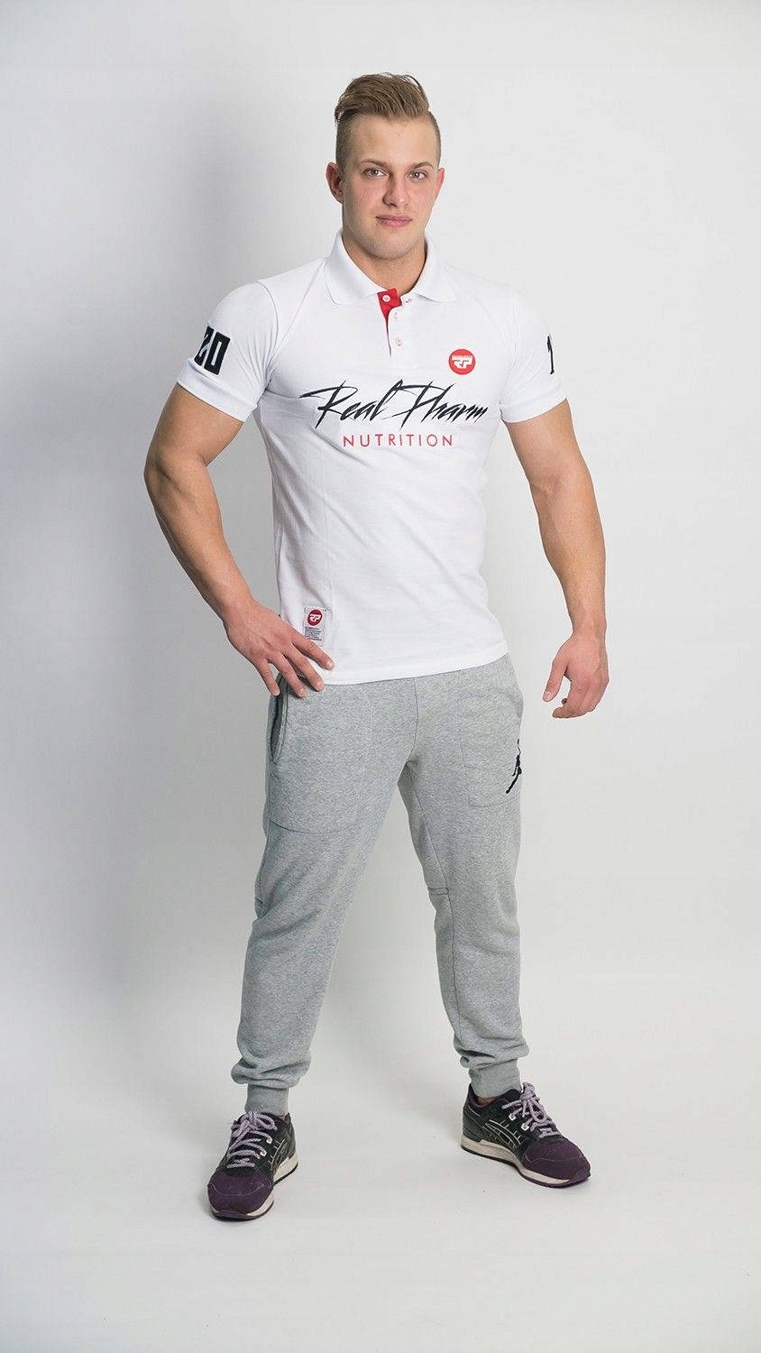 Real Wear Polo Biały XXL