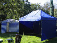 NAMIOT PAWILON HANDLOWY 3x2 AUTOMAT Szerokość 2 m