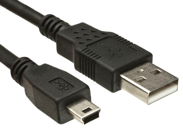 

Kabel Usb wtyk - Mini Usb wtyk Nokia Canon - 1,0m