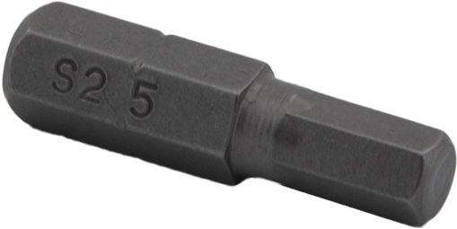 BIT HROT KONCOVKA HEX IMBUS 5 x 25mm oceľ S2-ACR