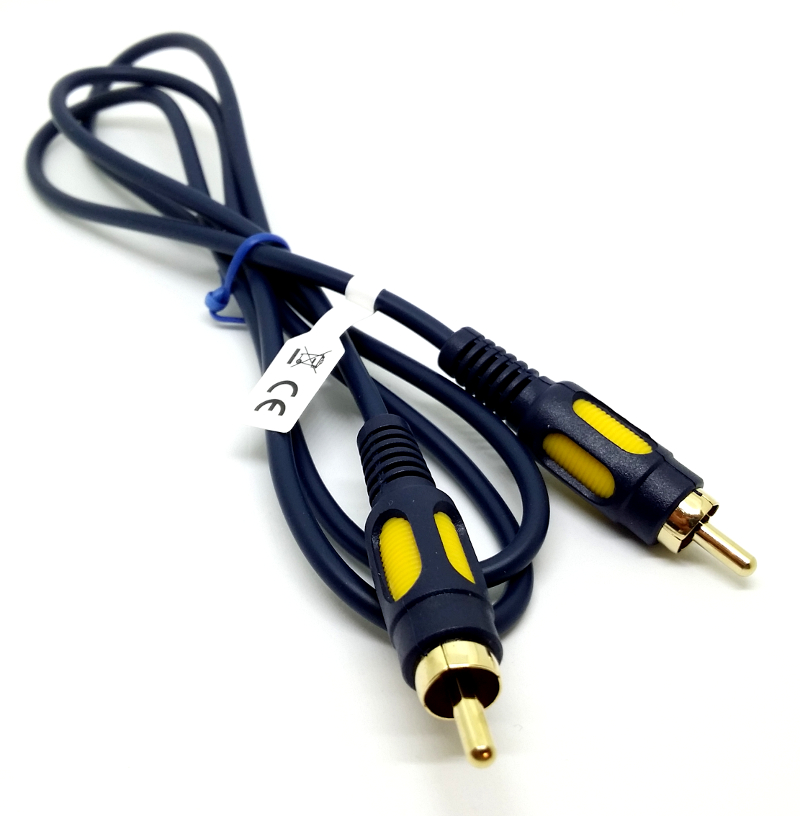 

Przyłącze kabel Spdif 1x Rca - 1xRCA Chinch 1,5m