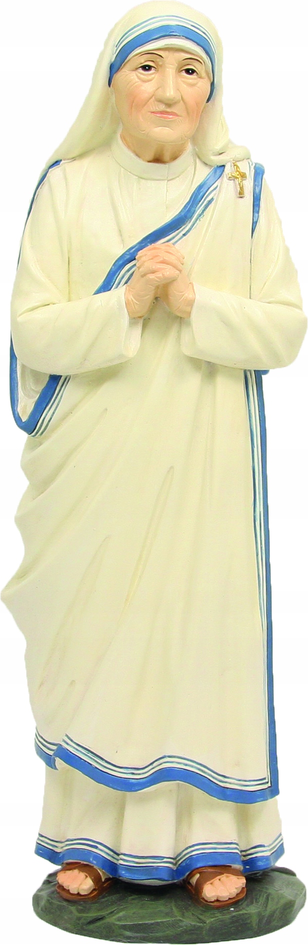 Krásná figurka Svatá Matka Tereza Ručně Malovaná 27,5 cm vysoká