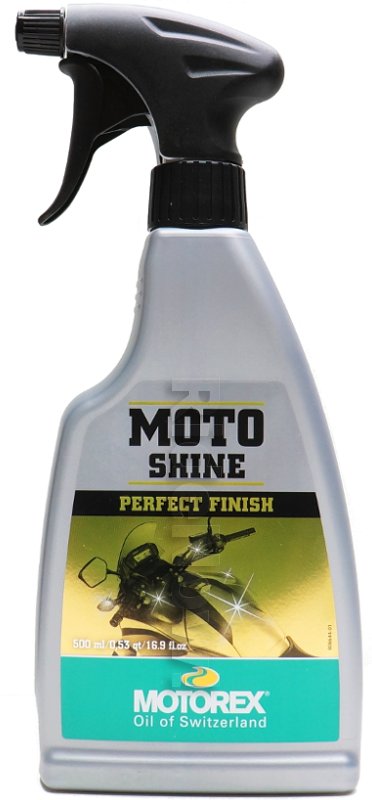 

Motorex Moto Shine pielęgnuje i nadaje połysk