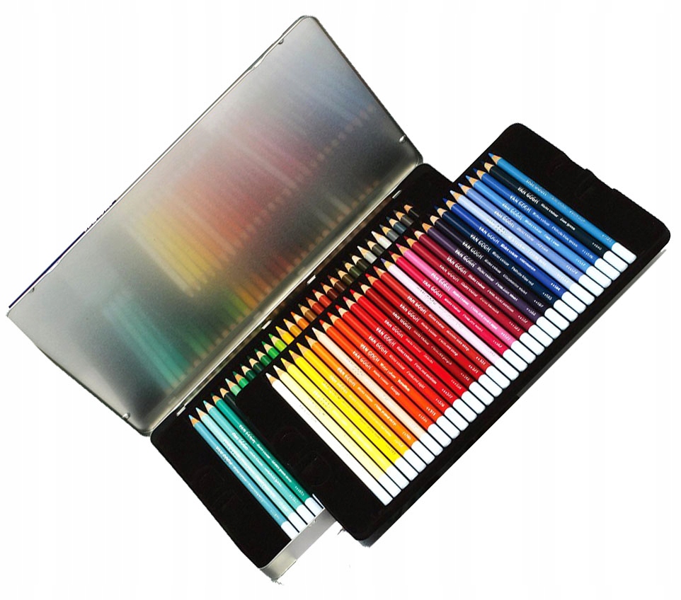 Pastelky akvarelové Van Gogh sada 60 barev balení kov