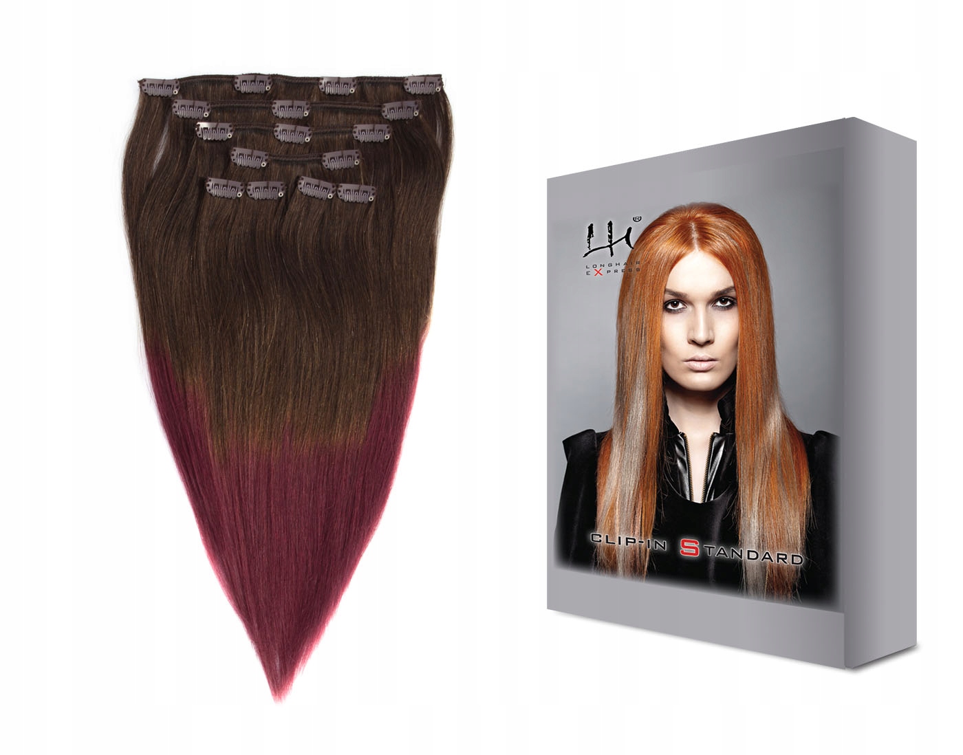 2-118 – 50-55 cm 6dílná sada přírodních vlasů