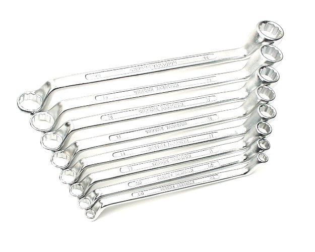 

Mannesmann 12 Kluczy Oczkowych Odgiętych 6-12 MM