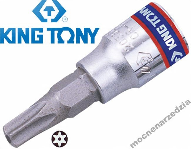 

Nasadka 1/4'' z końcówką Torx z otworem T27 x 37mm