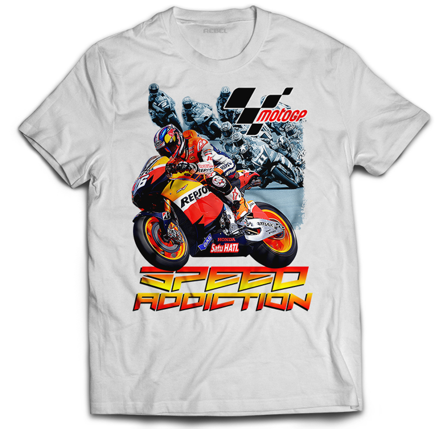 

Koszulka T-shirt Motor Ścigacz Moto Gp Wyścig XL