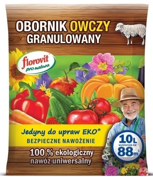 

Obornik owczy granulowany Florovit Pro Natura 10L