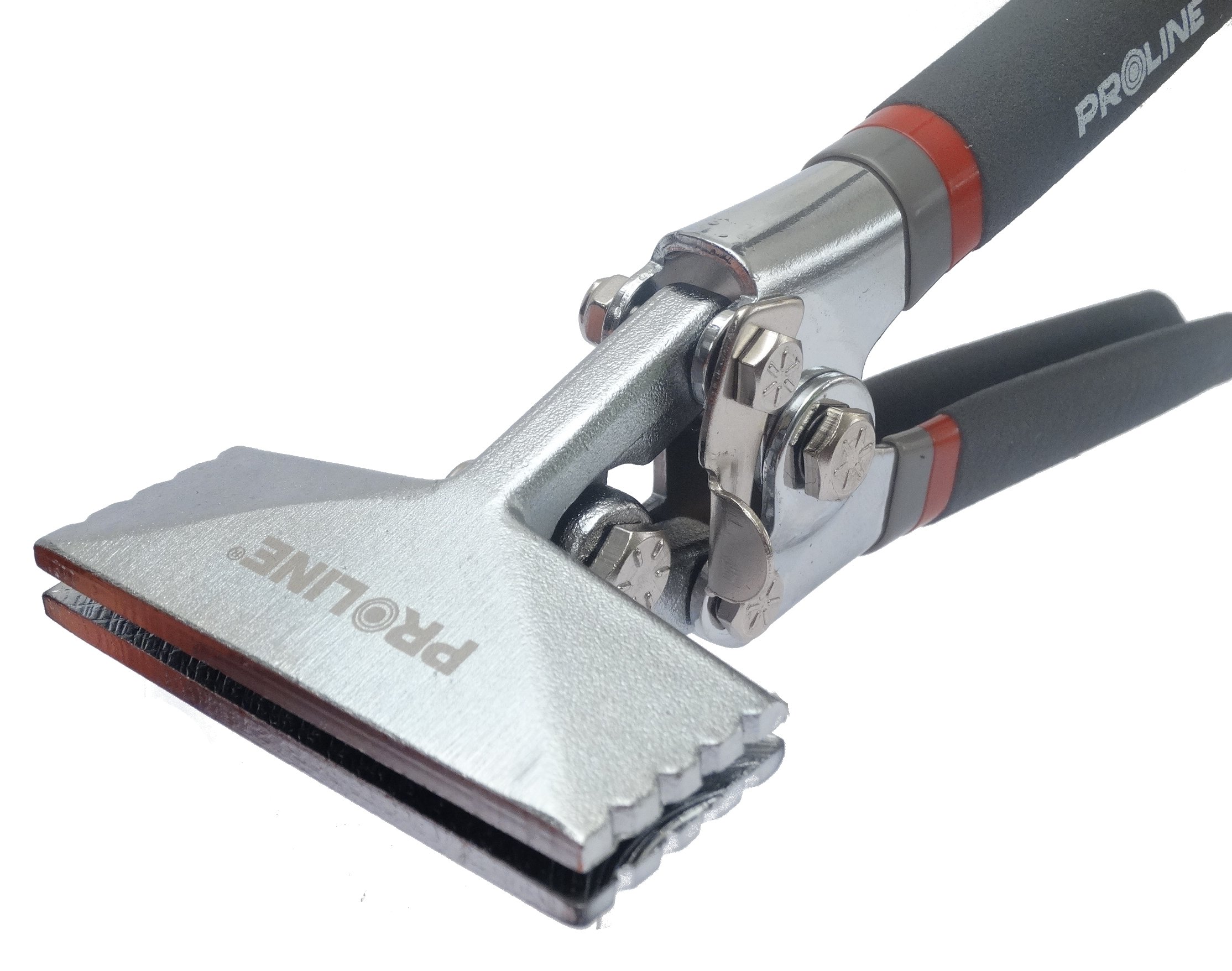 CĘGI dekarskie do blachy szczypce 80mm proste PROF Marka Proline