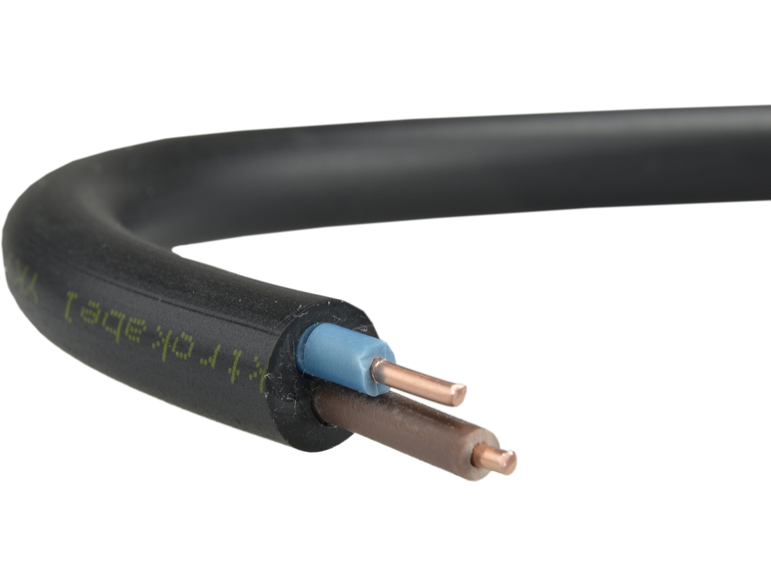 Kabel przewód zewnętrzny UV 2x2,5 mm2 (NYY-J ziemi miedziany) • Cena, Opinie 9210377736 • Allegro.pl