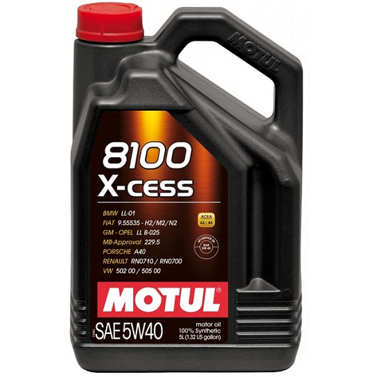 MOTUL 8100 X-CESS 5w40 5L