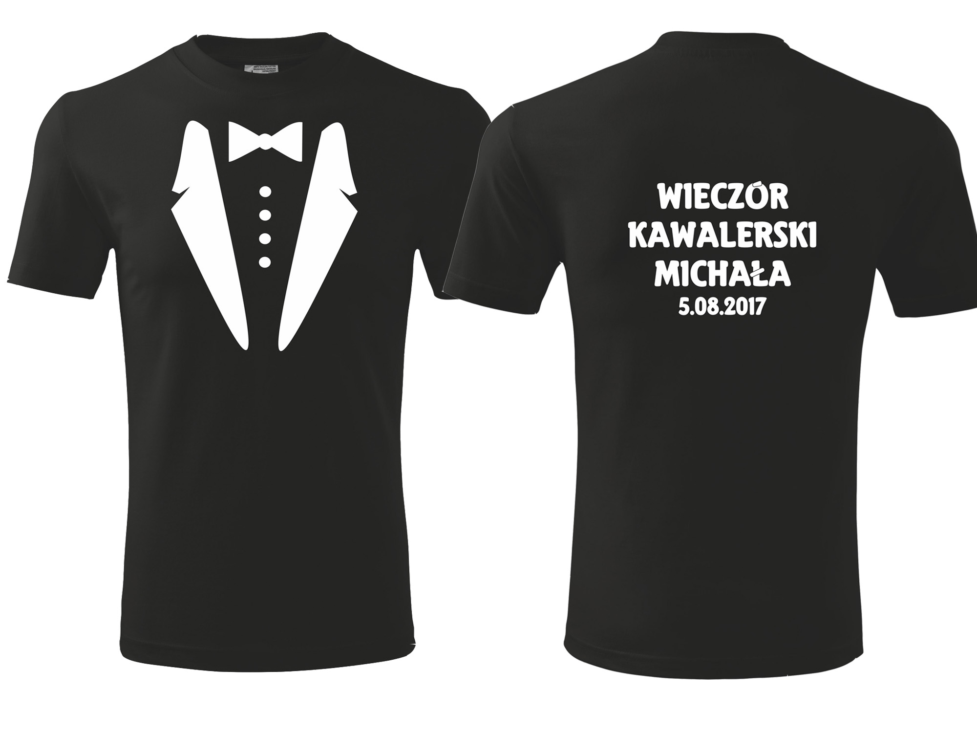 

T-shirt koszulka nadruk Wieczór Kawalerski M