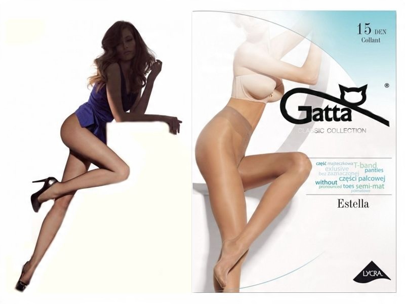 

Sg. Rajstopy Gatta Estella 15 Den lycra, 3 - M