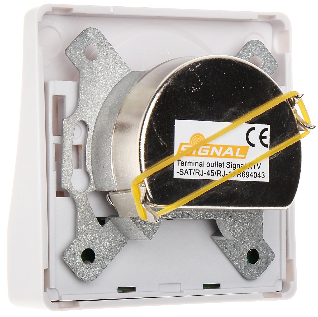 Gniazdo końcowe GAR-SAT/2RJ SAT+RJ45+RJ11 Przeznaczenie Antenowe Internetowe Telefoniczne