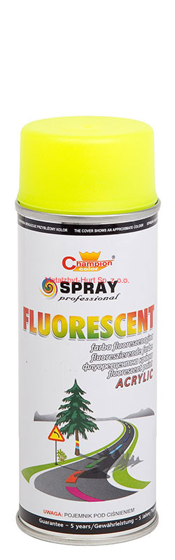 

Farba champion fluorescencyjna 400ml żółty aerozol