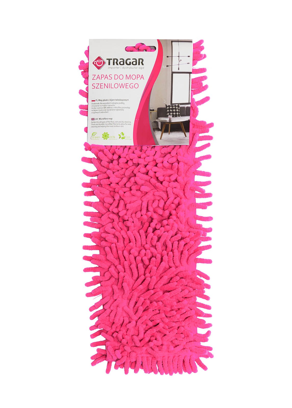 

Zapas Do Mopa Płaskiego Mikrofibra Szenilowa