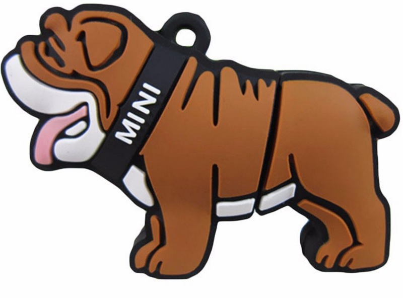 

Pendrive Usb 16 Gb Brązowy Pies Buldog Piesek Pro
